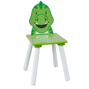 Clearance Kid’s Dinosaur Table and Two Chairs Set Kids Kid’s Furniture