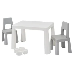 Hot Kids Height Adjustable Table and Chairs Set Kids Kid’s Furniture