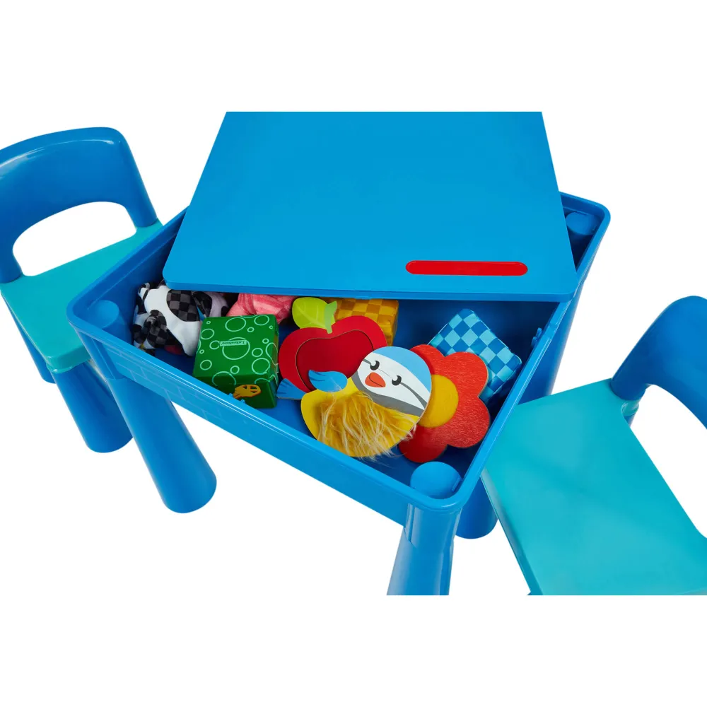 kids_in_activity_table_an_5.webp Clearance Kids 5-in-1 Activity Table and 2 Chairs Set Kids Kid’s Furniture