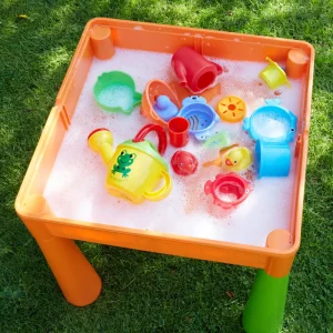 Clearance Kids 5-in-1 Activity Table and 2 Chairs Set Kids Kid’s Furniture