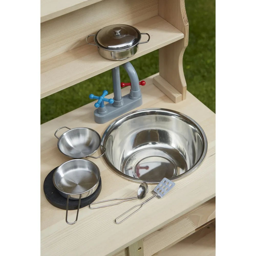 kids_mud_kitchen_5.webp Sale Kids Mud Kitchen Play Shop Cook And Share | Outdoor Garden Toys