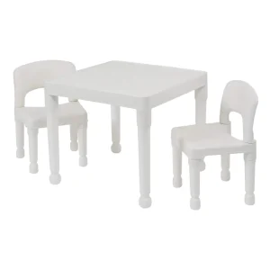 Clearance Kids Plastic Table and 2 Chair Set Kids Kid’s Furniture