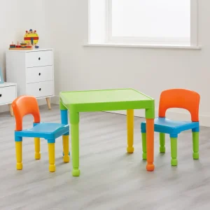 Clearance Kids Plastic Table and 2 Chair Set Kids Kid’s Furniture