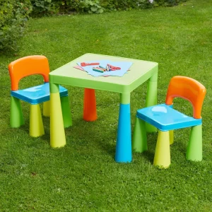 Hot Kids Plastic Table and Chair Set Kids Kid’s Furniture