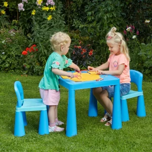Hot Kids Plastic Table and Chair Set Kids Kid’s Furniture