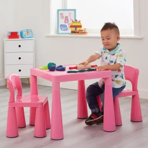 Hot Kids Plastic Table and Chair Set Kids Kid’s Furniture