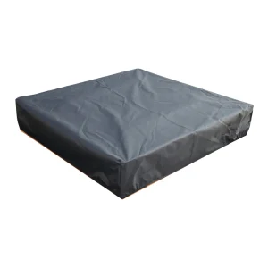 Hot Kids Sandpit With Seating and Cover Outdoor Garden Toys