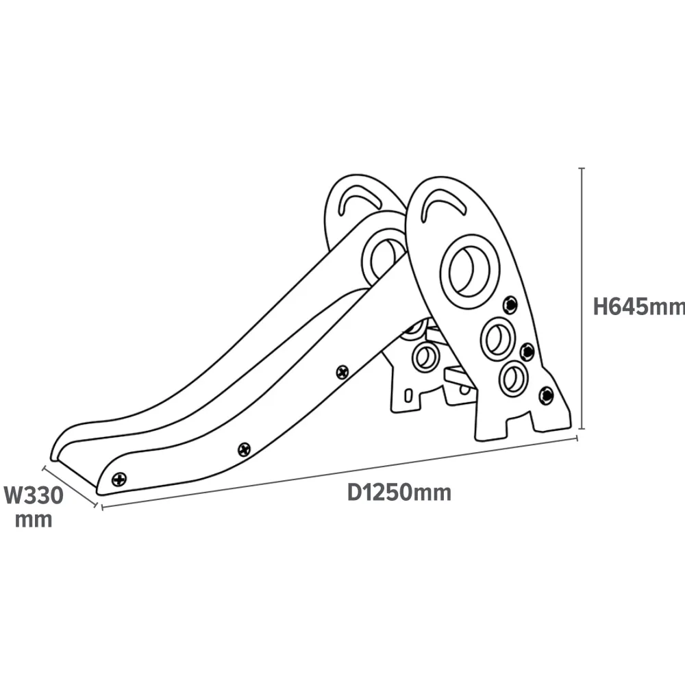 kids_slide__foldable_rock_28.webp Clearance Kids Slide – Foldable Rocket Slide Kids Outdoor Garden Toys | Kid’s Furniture