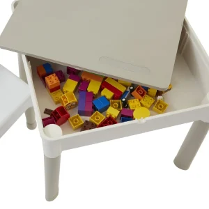 Hot Kids Square 5-in-1 Activity Table and 2 Chairs Kids Kid’s Furniture
