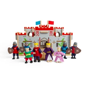 Fashion King George’s Castle Toy Bundle Traditional Wooden Toys | Toys For 4 Year Olds
