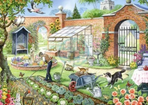 Fashion Kitchen Garden – 1000 Piece Jigsaw Puzzle Children's Wooden Puzzles