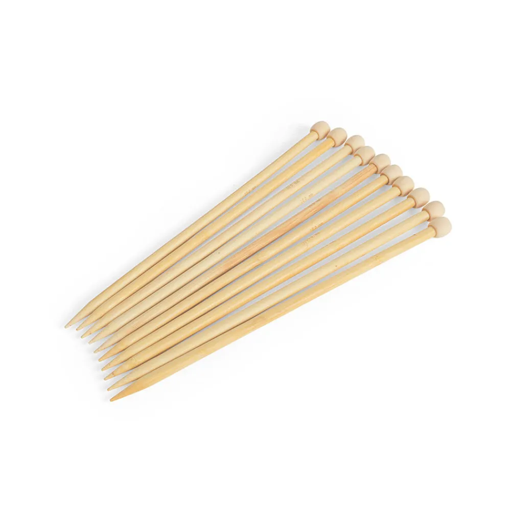 knitting_needles_bamboo_p_1.webp Fashion Knitting Needles Bamboo (Pk 10) Kids Arts And Crafts Sets For Kids