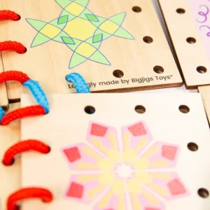Sale Lacing Tiles Wooden Puzzles And Activity Toys