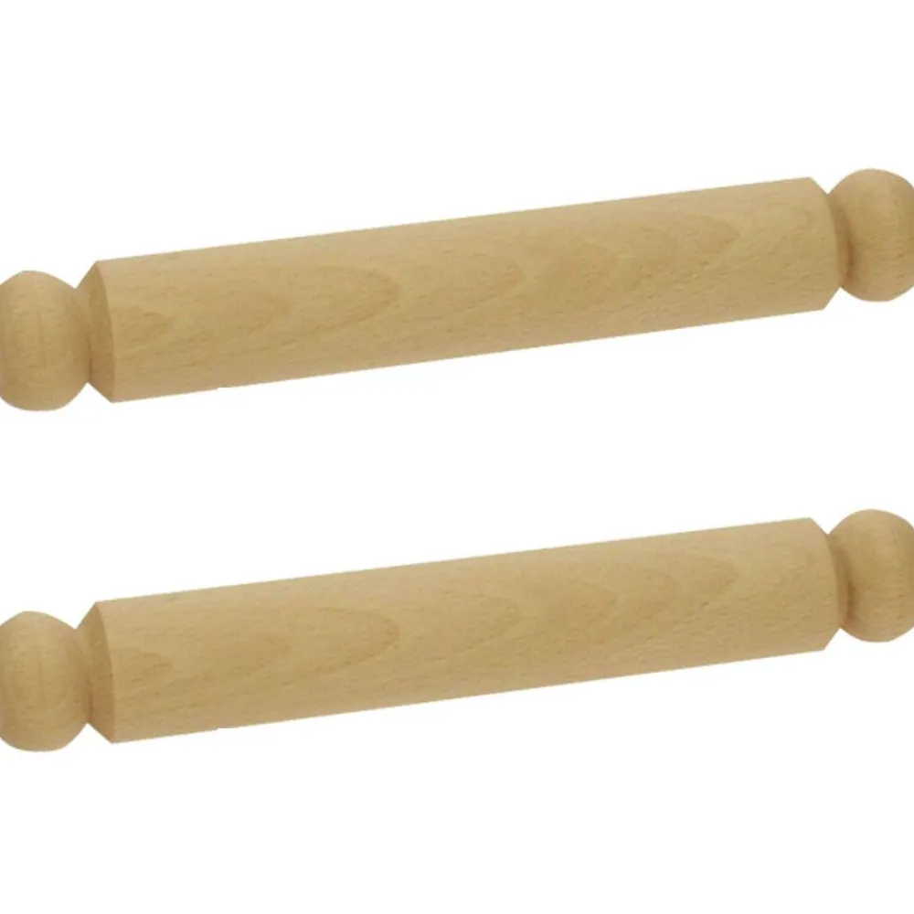 large_rolling_pin_pack_of_0.webp Clearance Large Rolling Pin (Pack of 2) Play Shop Cook And Share | Pretend Play Kitchens