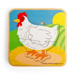 Outlet Lifecycle Puzzle – Chicken Wooden Puzzles And Activity Toys | Children's Wooden Puzzles