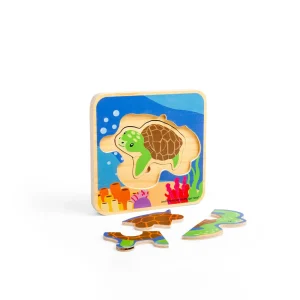 Outlet Lifecycle Puzzle – Sea Turtle Wooden Puzzles And Activity Toys | Children's Wooden Puzzles