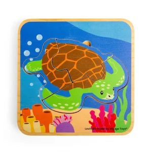 Outlet Lifecycle Puzzle – Sea Turtle Wooden Puzzles And Activity Toys | Children's Wooden Puzzles