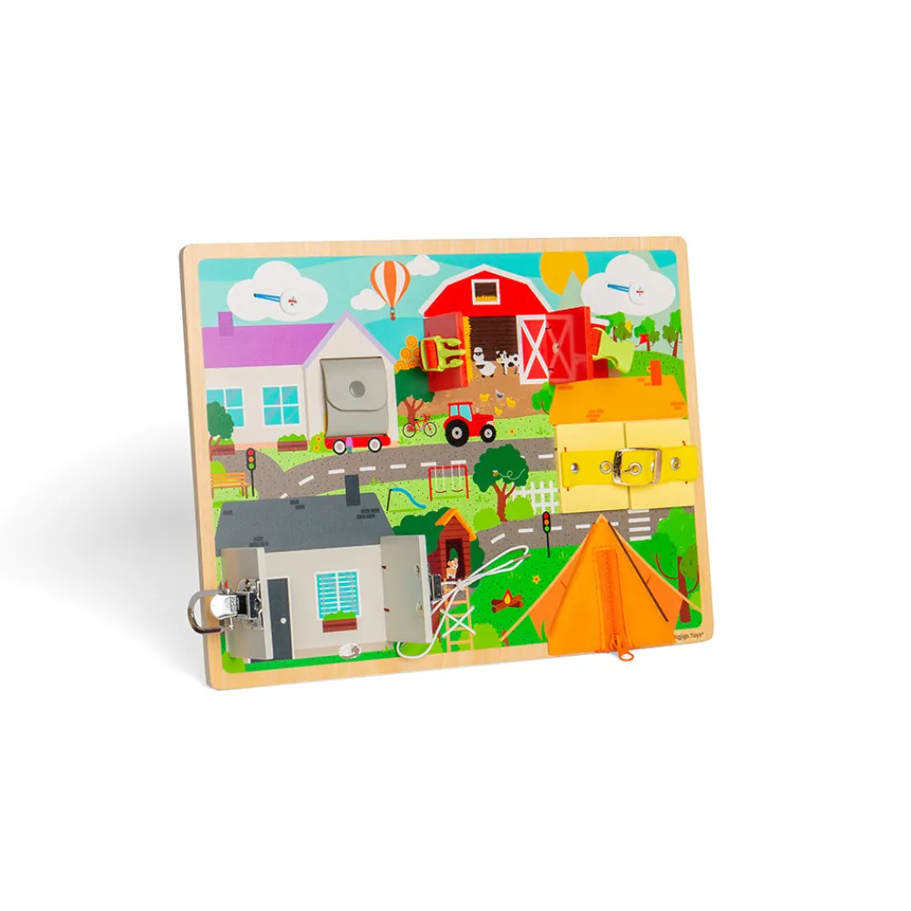 lifeskills_board_0.webp Discount Lifeskills Board Wooden Puzzles And Activity Toys | Activity Toys & Games