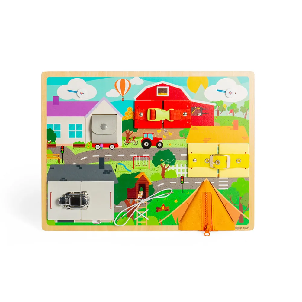 lifeskills_board_2.webp Discount Lifeskills Board Wooden Puzzles And Activity Toys | Activity Toys & Games