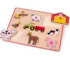 Online Lift Out Puzzle – Farm Wooden Puzzles And Activity Toys | Children's Wooden Puzzles