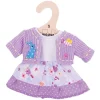Fashion Lilac Dress and Cardigan (for Size Small Doll) Soft Rag Dolls | Soft Toys