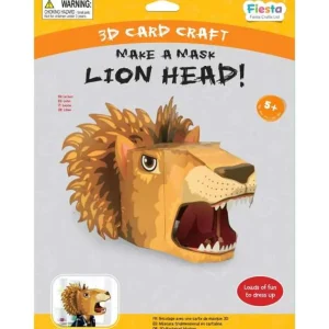 Online Lion 3D Mask Card Craft Kids Arts And Crafts Sets For Kids