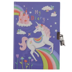 Discount Lockable Diary – Unicorn Rainbows Kids Arts And Crafts Sets For Kids