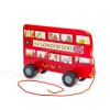 Sale London Bus Pull Along Traditional Wooden Toys | Wooden Push And Pull Along Toys