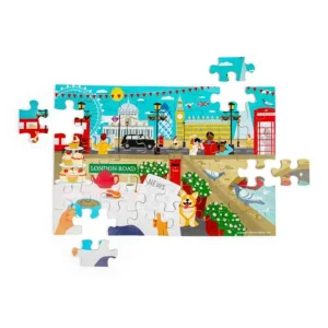 New London City Floor Puzzle Wooden Puzzles And Activity Toys | Children's Wooden Puzzles