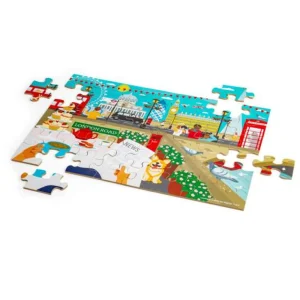 New London City Floor Puzzle Wooden Puzzles And Activity Toys | Children's Wooden Puzzles