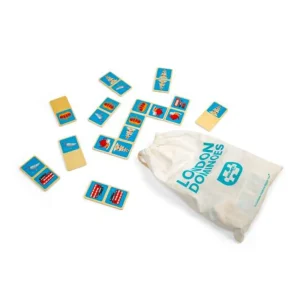 Fashion London Dominoes Wooden Puzzles And Activity Toys | Traditional Wooden Toys