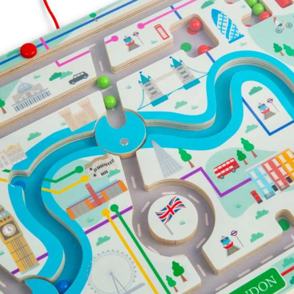 london_maze_puzzle_1.webp Hot London Maze Puzzle Wooden Puzzles And Activity Toys | Children's Wooden Puzzles