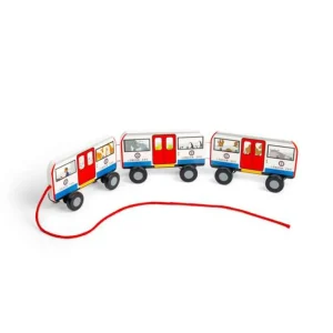 Best London Pull Along Tube Traditional Wooden Toys | Wooden Push And Pull Along Toys