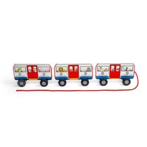 Best London Pull Along Tube Traditional Wooden Toys | Wooden Push And Pull Along Toys