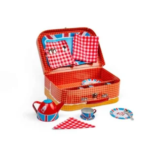 Outlet London Tin Tea Set Play Shop Cook And Share | Pretend Play Kitchens