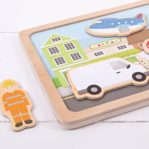 Clearance Magnetic Board – City Wooden Puzzles And Activity Toys | Activity Toys & Games