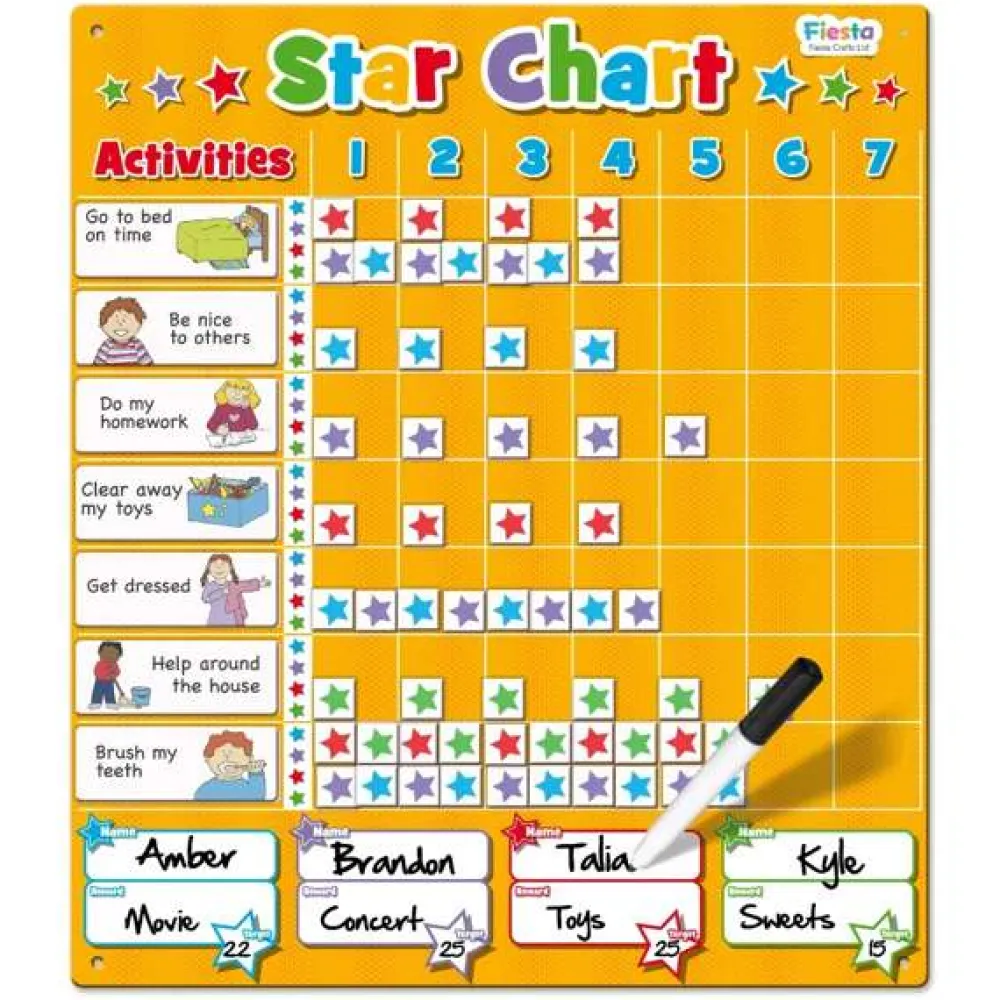 magnetic_large_star_chart_0.webp Sale Magnetic Large Star Chart Kids Arts And Crafts Sets For Kids