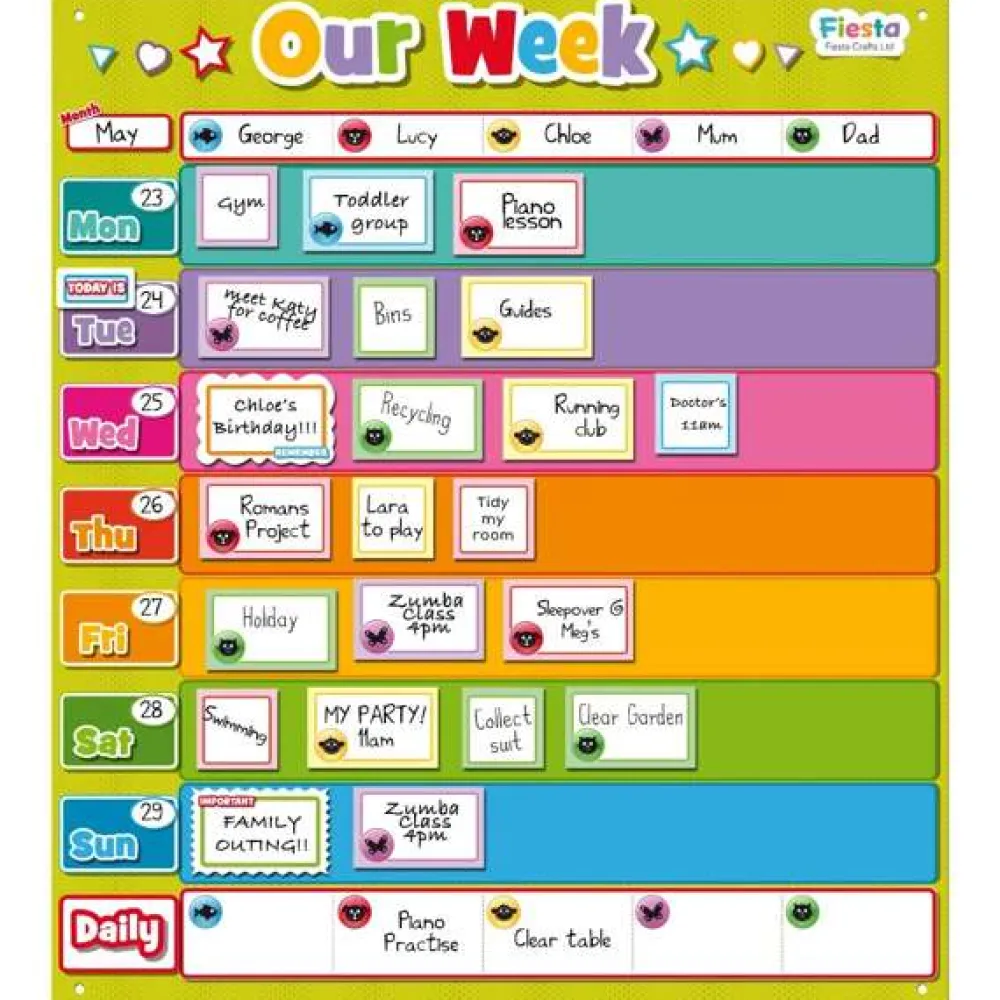 magnetic_our_week_0.webp Sale Magnetic Our Week Kids Arts And Crafts Sets For Kids