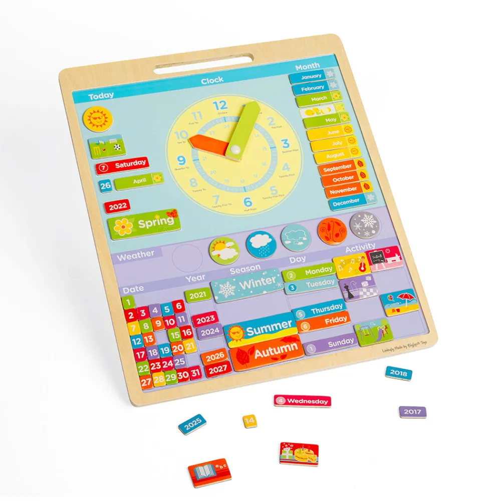 magnetic_weather_board_0.webp Clearance Magnetic Weather Board Wooden Puzzles And Activity Toys | Activity Toys & Games