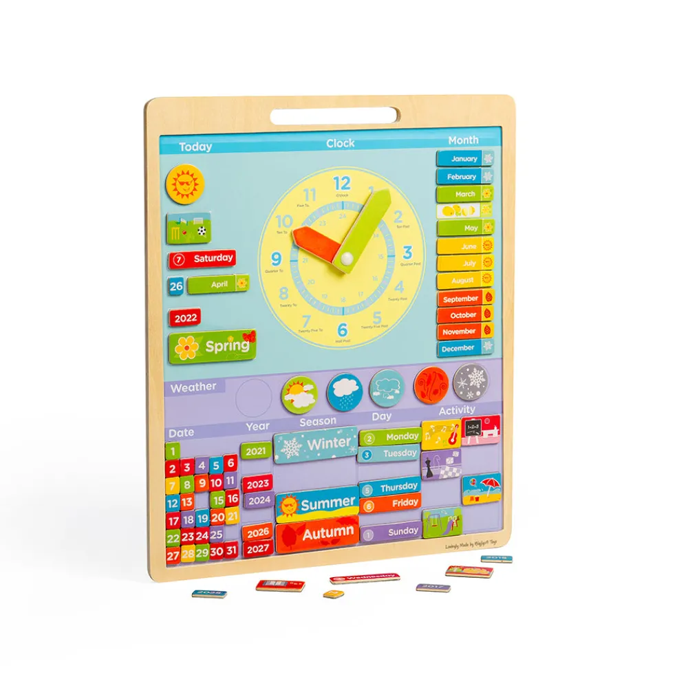magnetic_weather_board_1.webp Clearance Magnetic Weather Board Wooden Puzzles And Activity Toys | Activity Toys & Games