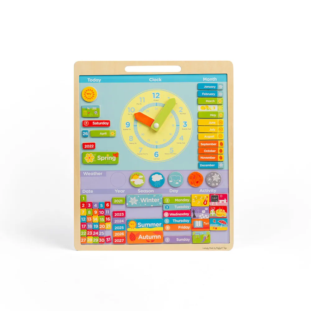 magnetic_weather_board_2.webp Clearance Magnetic Weather Board Wooden Puzzles And Activity Toys | Activity Toys & Games