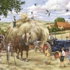 Outlet Making Hay – BIG 500 Piece Jigsaw Puzzle Children's Wooden Puzzles