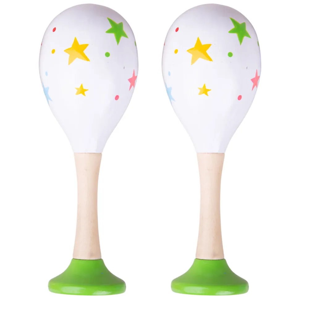 maraca_one_pair__green_0.webp Fashion Maraca (One Pair – Green) Traditional Wooden Toys | Gifts For 5 Yr Olds