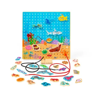 Hot Marine Lace-A-Shape Kids Arts And Crafts Sets For Kids