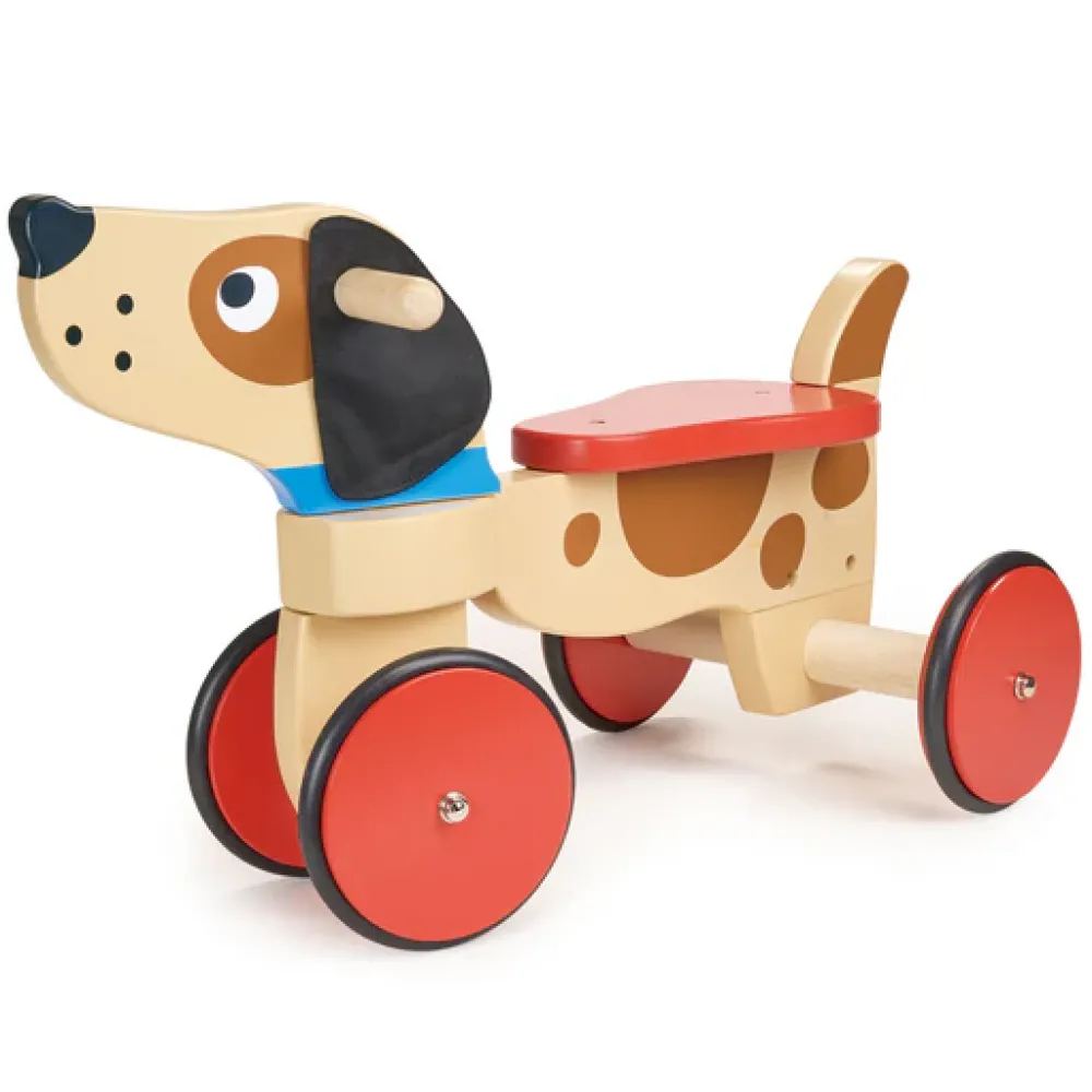 mentari_ride_on_puppy_0.webp Best Ride On Puppy Ride On Cars | Wooden Push And Pull Along Toys