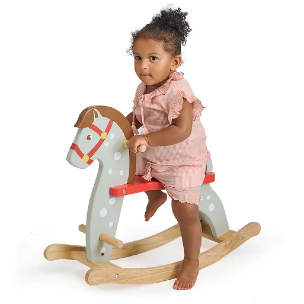 mentari_rocking_horse_1.webp Sale Rocking Horse Kids Wooden Animal Toys | Traditional Wooden Toys