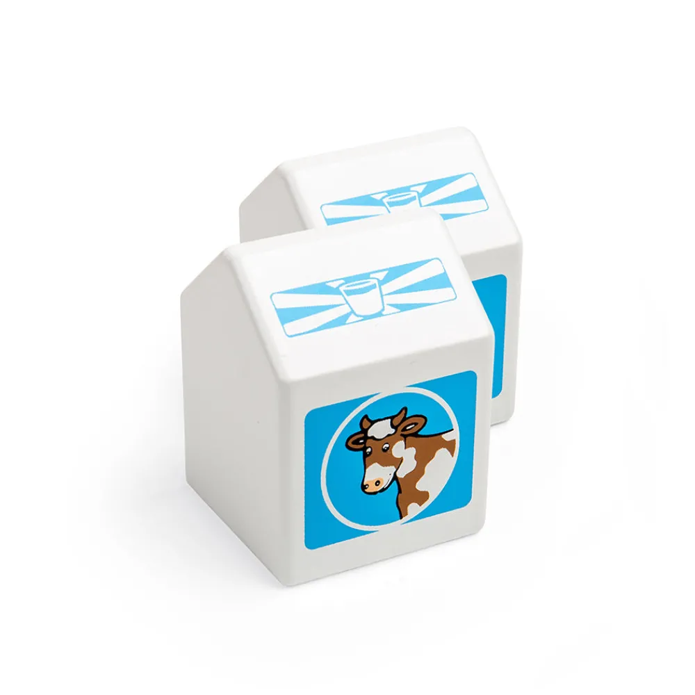 milk_carton_pack_of__0.webp Fashion Milk Carton (Pack of 2) Play Shop Cook And Share | Wooden Toy Food Sets