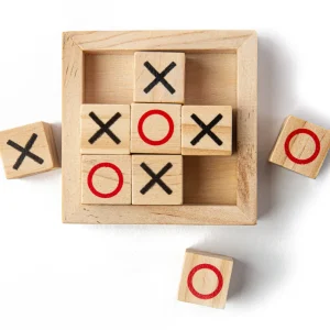 Best Mini Noughts and Crosses Traditional Wooden Games