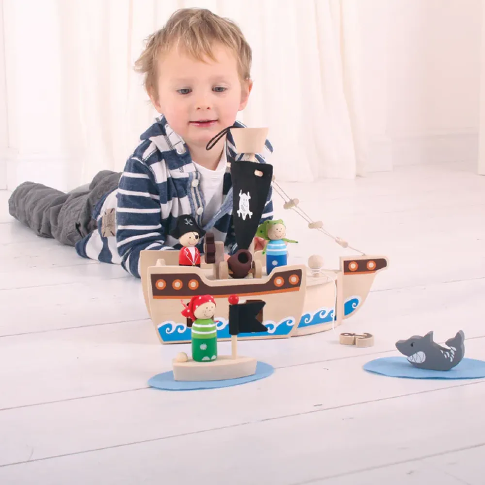 mini_pirate_ship_playset_6.webp Best Mini Pirate Ship Playset Traditional Wooden Toys | Wooden Toy Castles And Pirate Toys