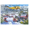 Hot Mountain Rescue – 1000 Piece Jigsaw Puzzle Children's Wooden Puzzles